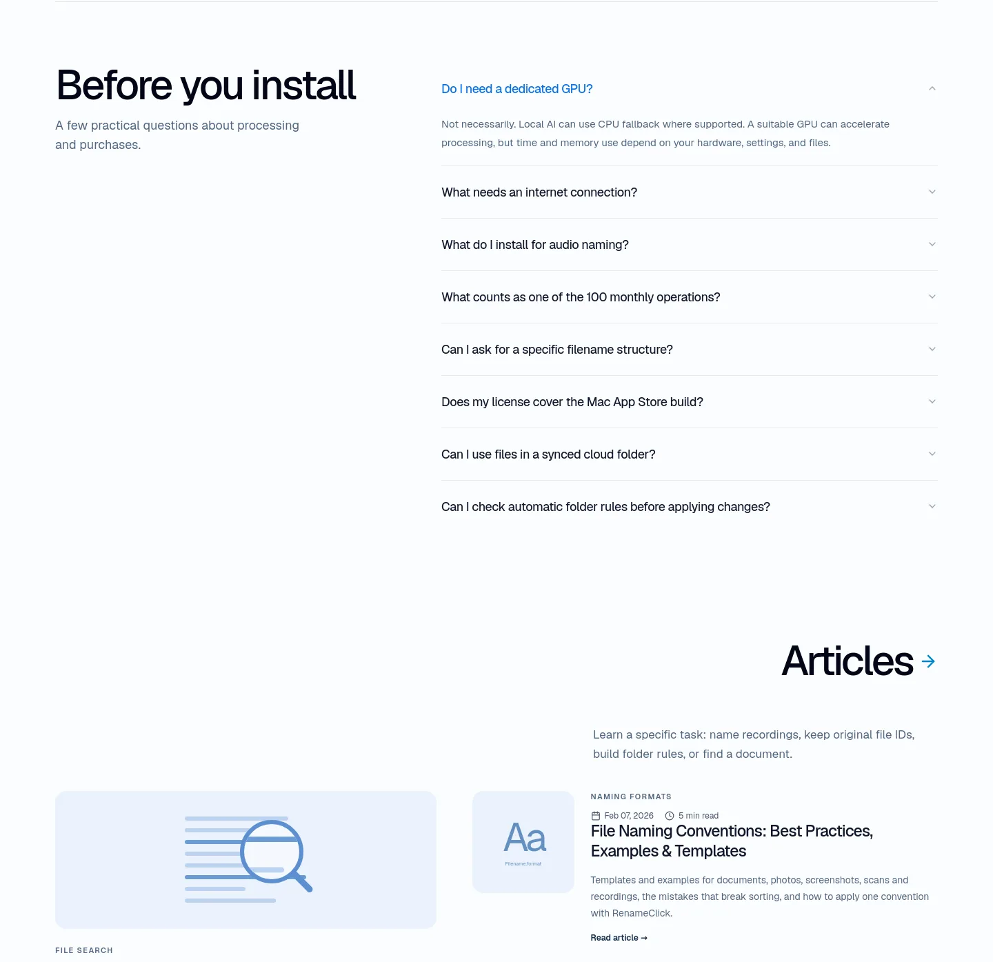 rename.click — FAQ