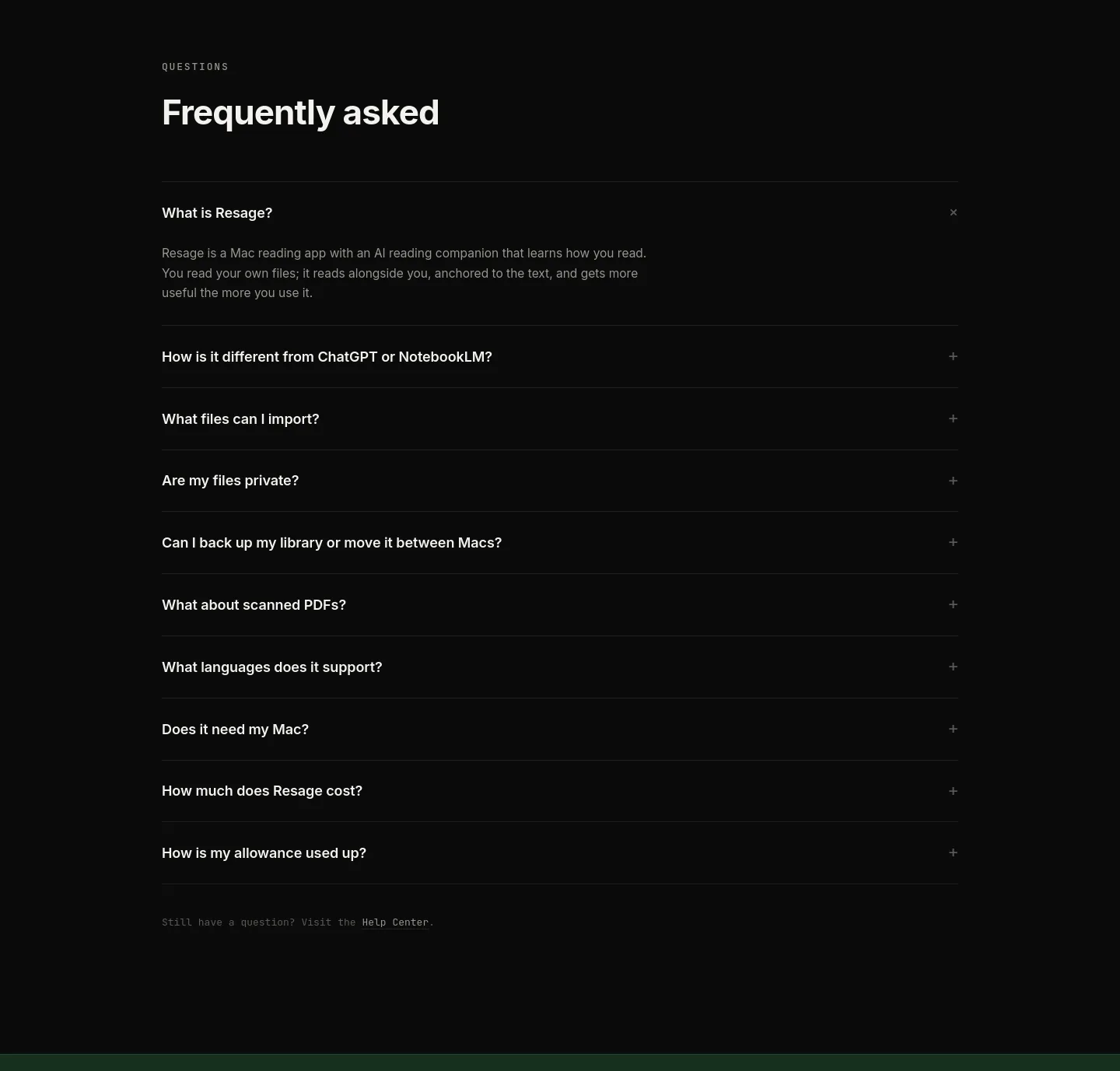 resage.app — FAQ