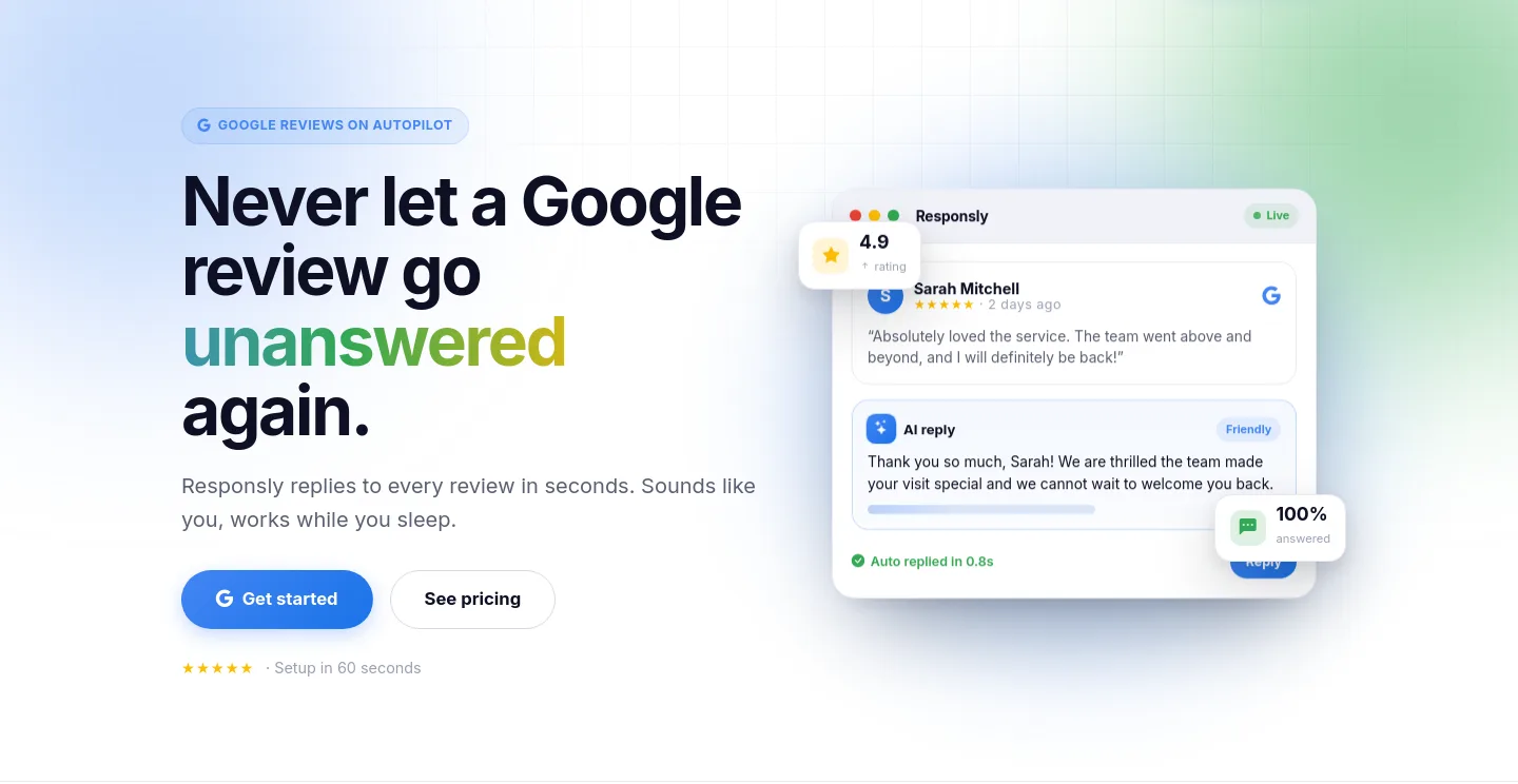responsly.ai — Hero