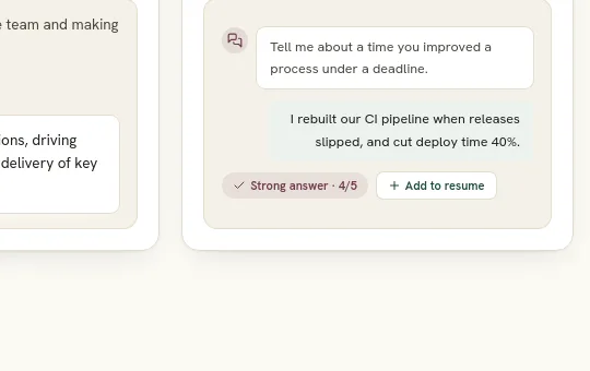 Rating element from resume-studio.app