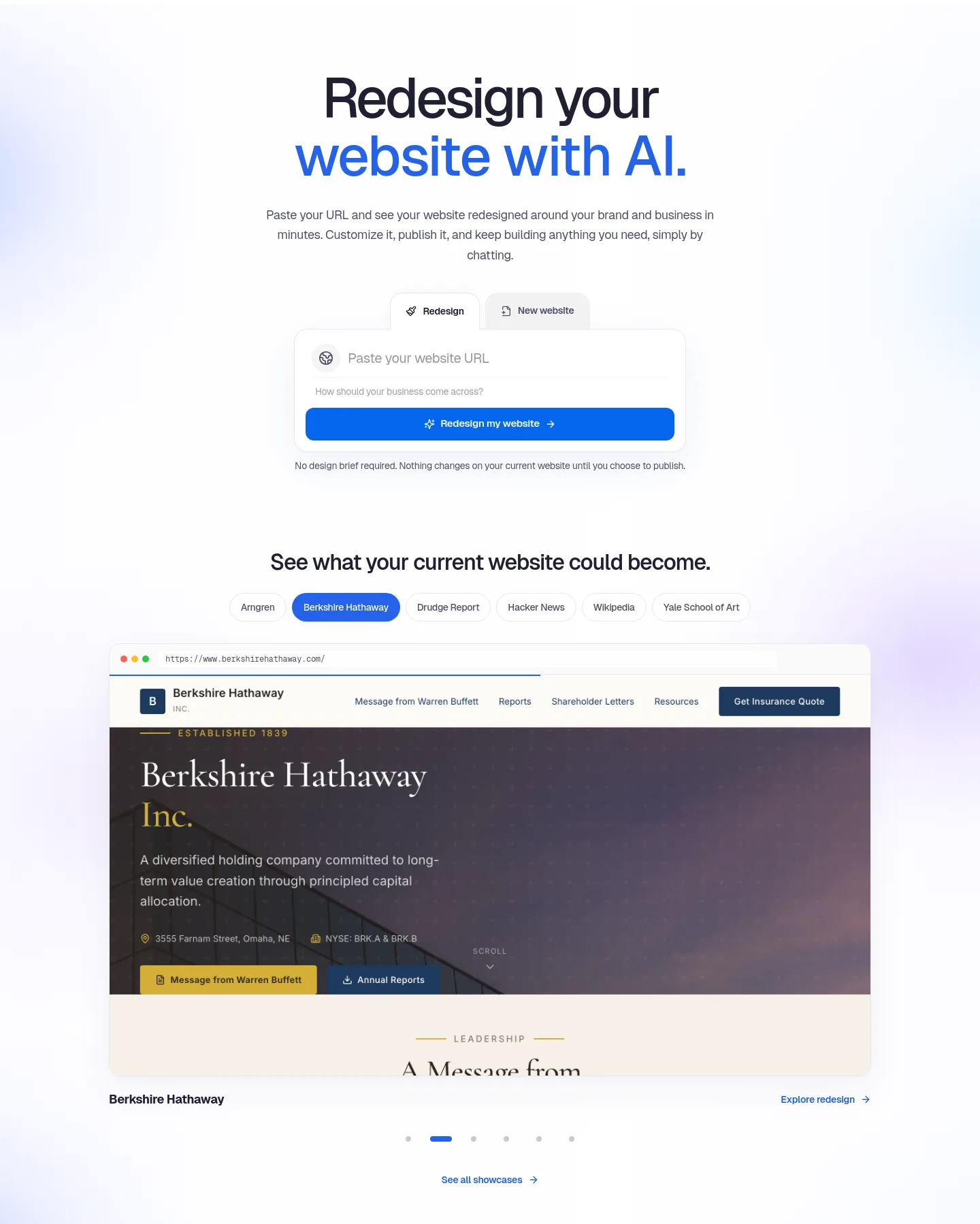 revamp.dev — Hero