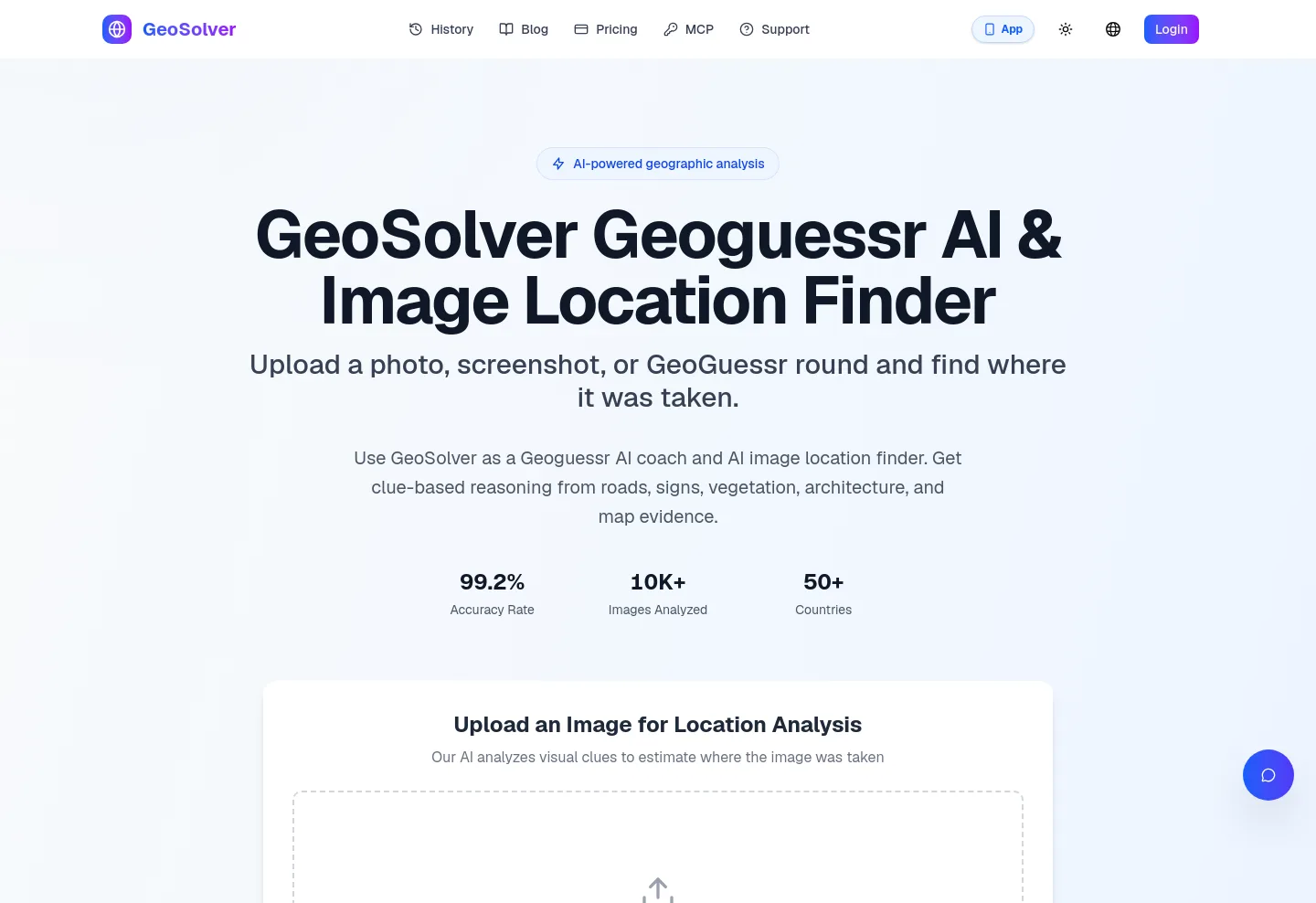 reverseimagelocation.com — a measured funnel