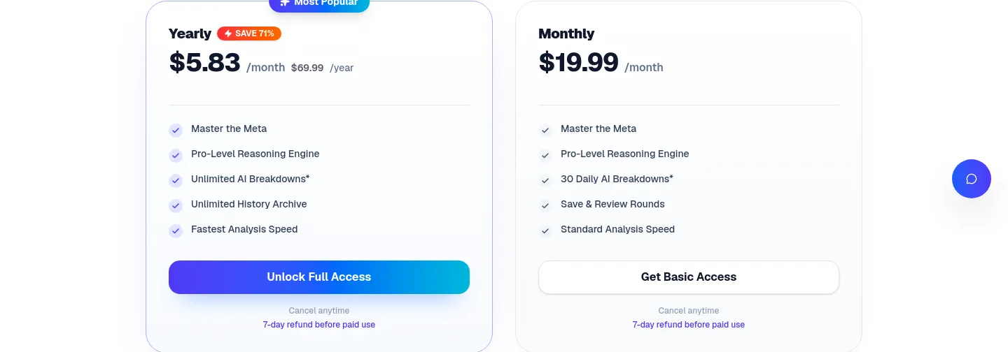 reverseimagelocation.com — Pricing