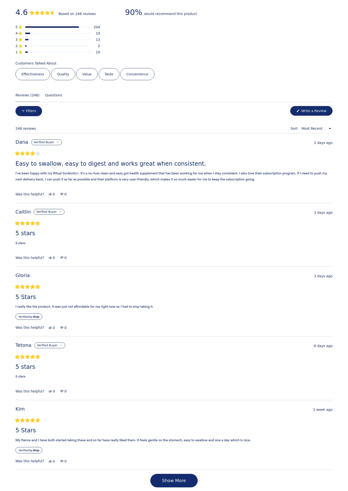 ritual.com — a real Reviews section