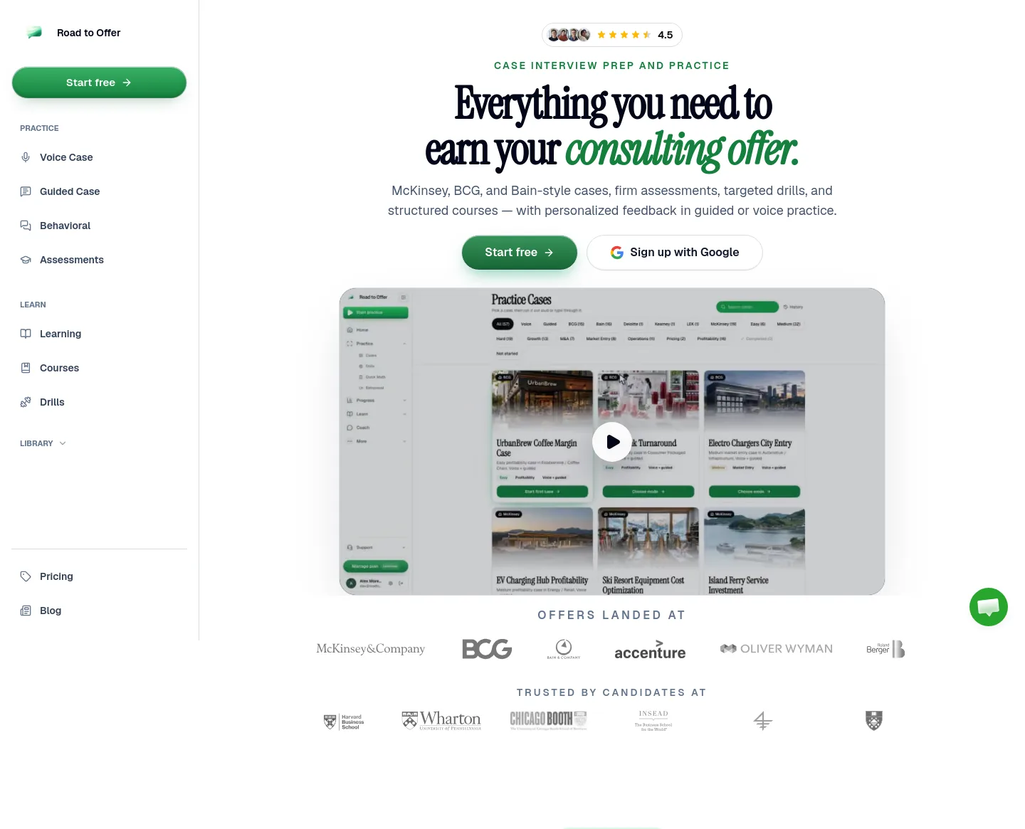 roadtooffer.com — Hero