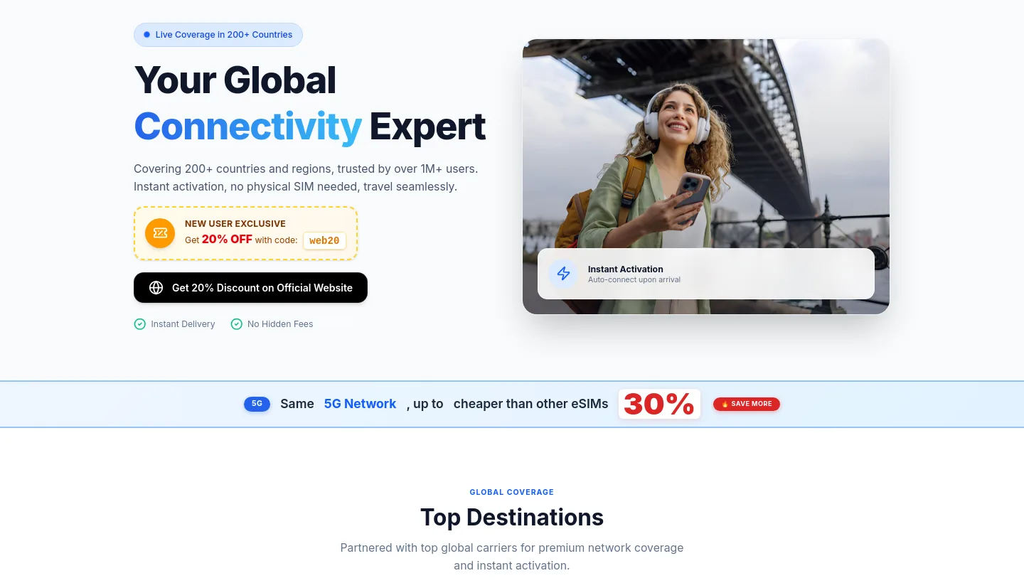 roamiapp.com — Hero