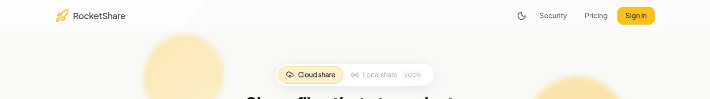 rocketshare.app — a measured funnel
