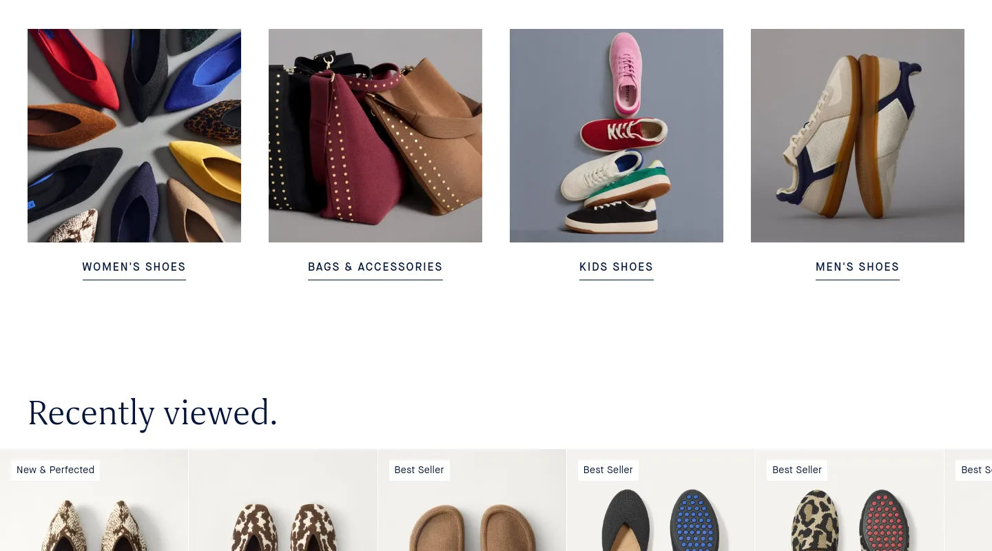 rothys.com — Logo Wall