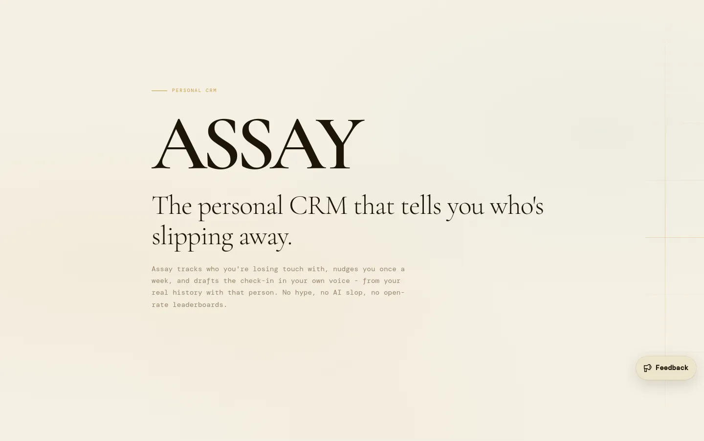 runassay.app — Hero