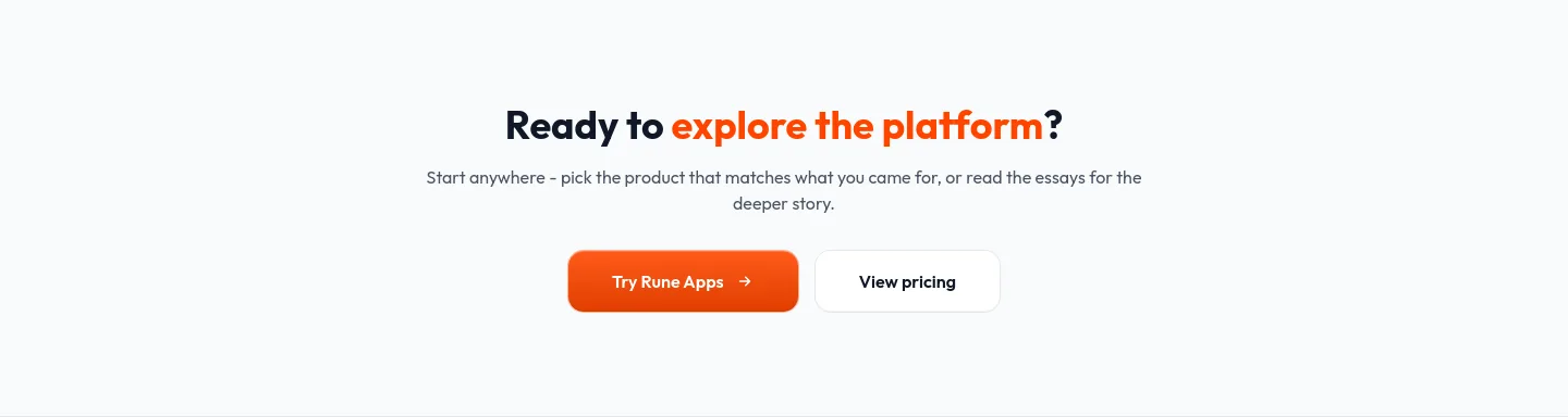 rune.codes — CTA