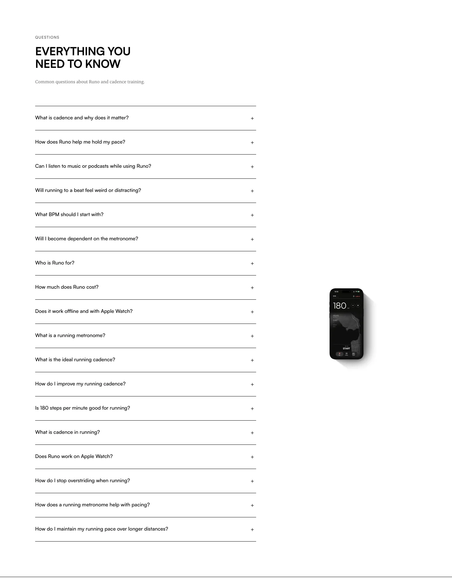 runoapp.com — FAQ
