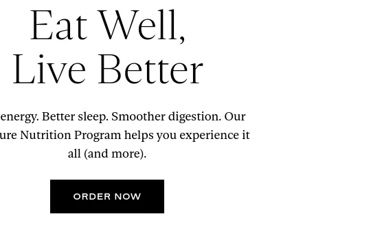Price anchor element from sakara.com