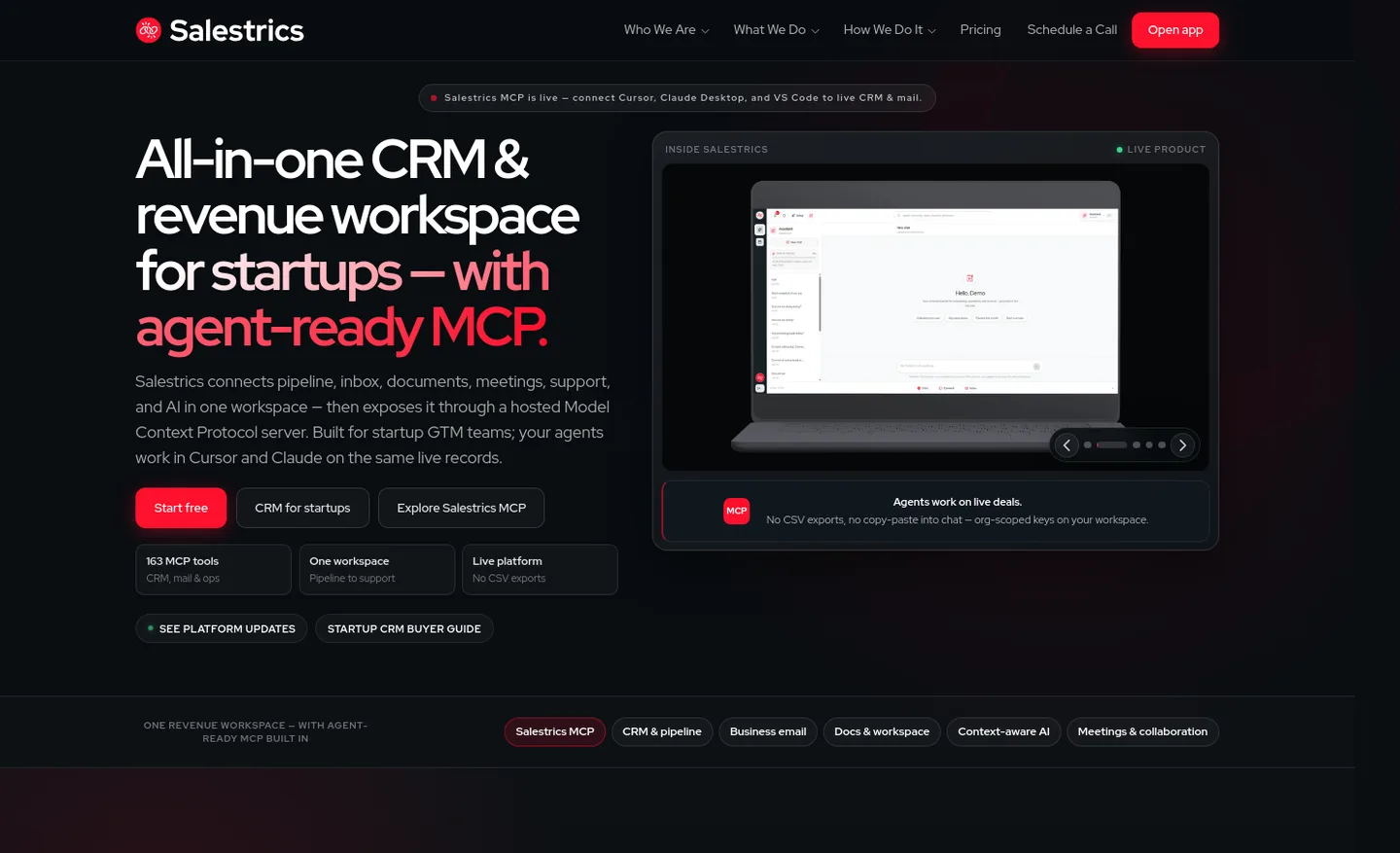 salestrics.com — a measured funnel