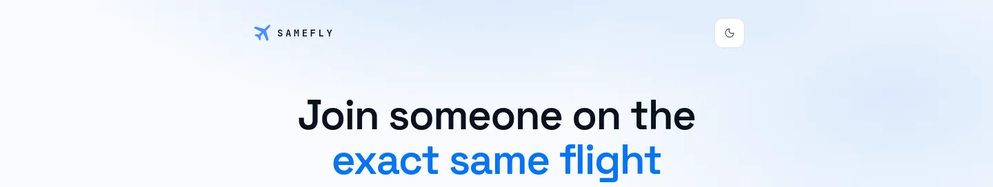 samefly.app — a measured funnel
