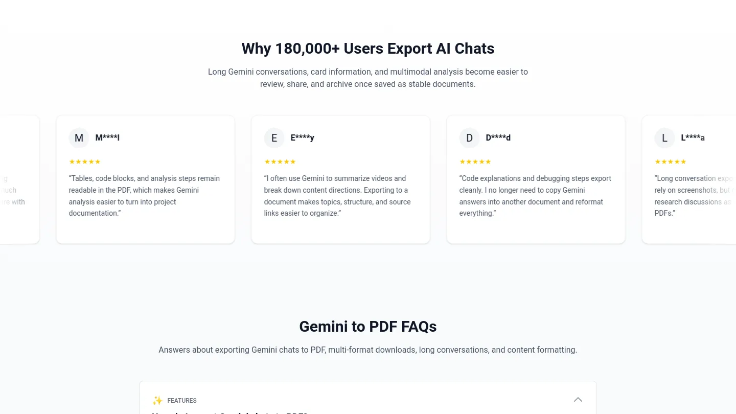 saveai.net — a real Reviews section
