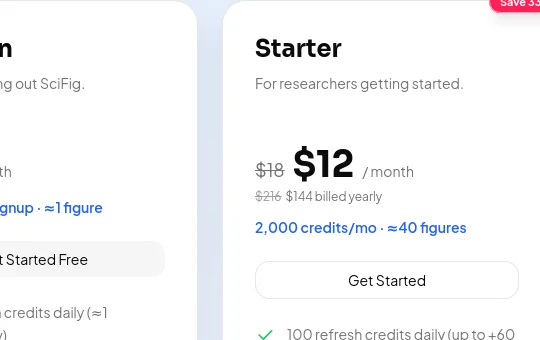 Price anchor element from scifig.ai