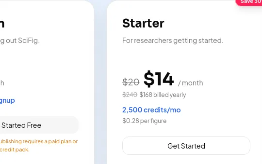 Price anchor element from scifig.ai