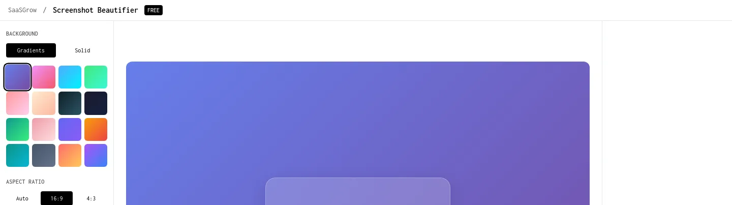 screenshot.saasgrow.app — a measured funnel