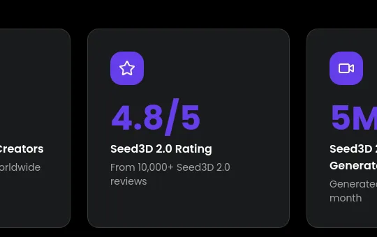 Rating element from seed3d20.app