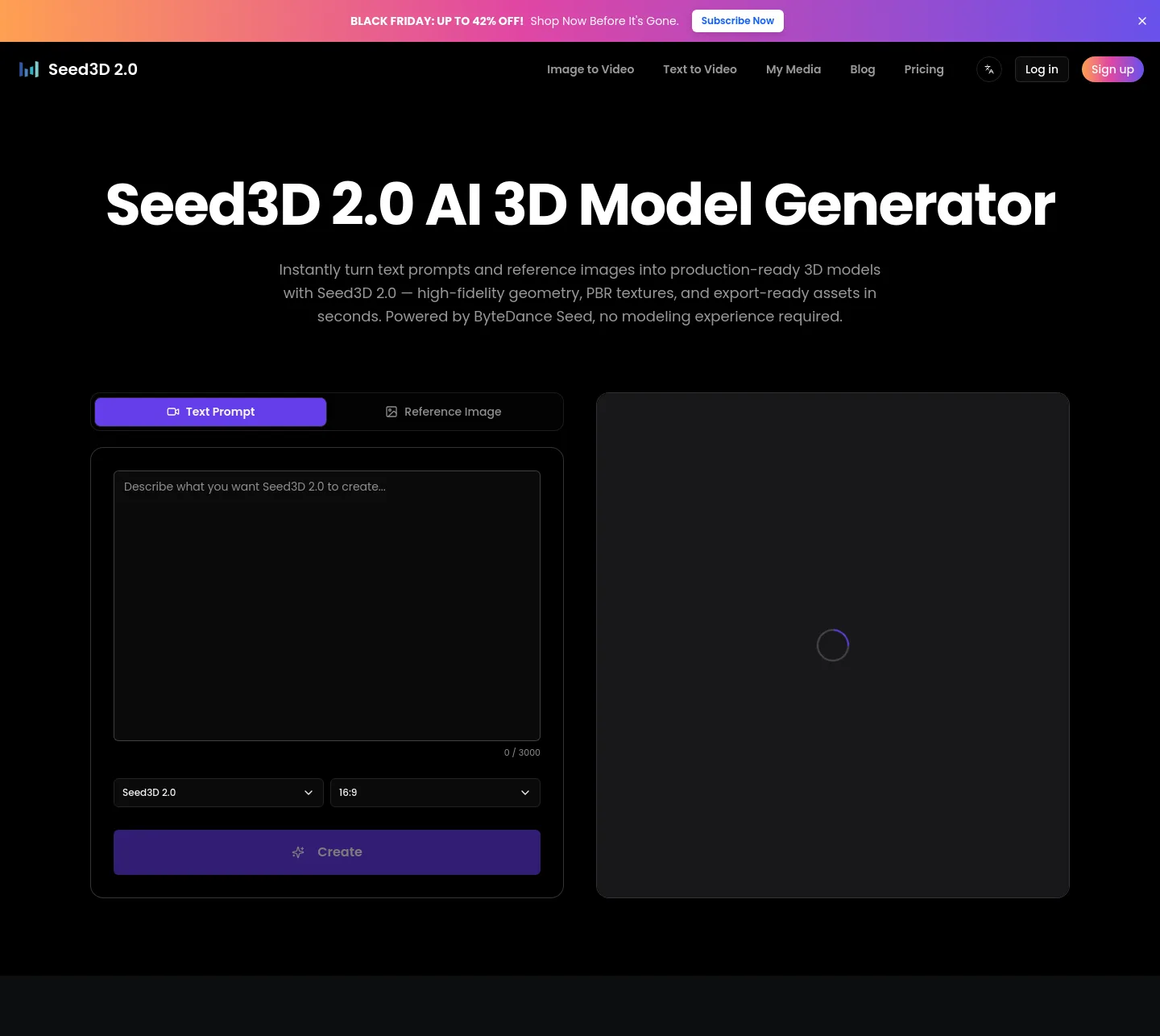 seed3d20.app — a measured funnel