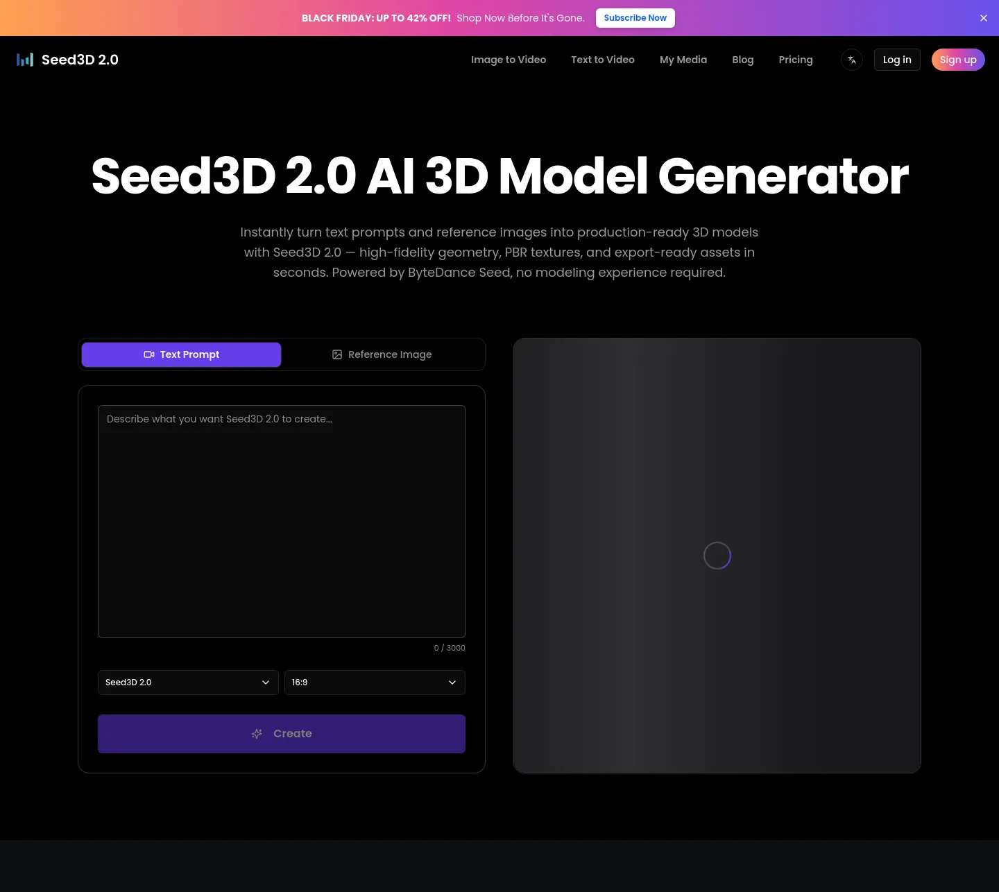 seed3d20.app — a measured funnel