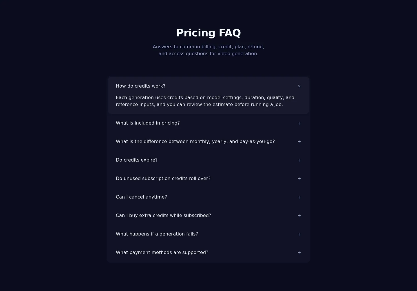 seedance25ai.net FAQ section