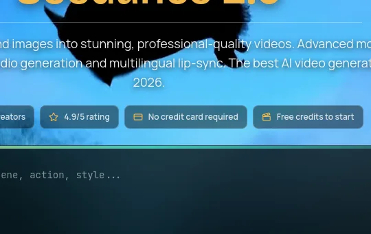No credit card element from seedance2video.ai