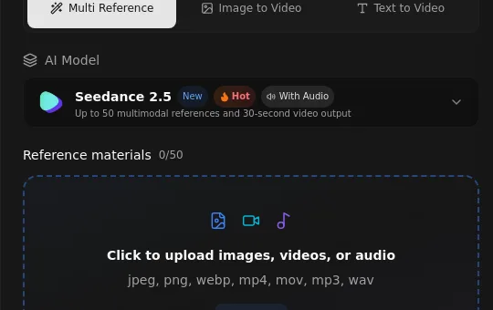 Rating element from seedance3ai.ai