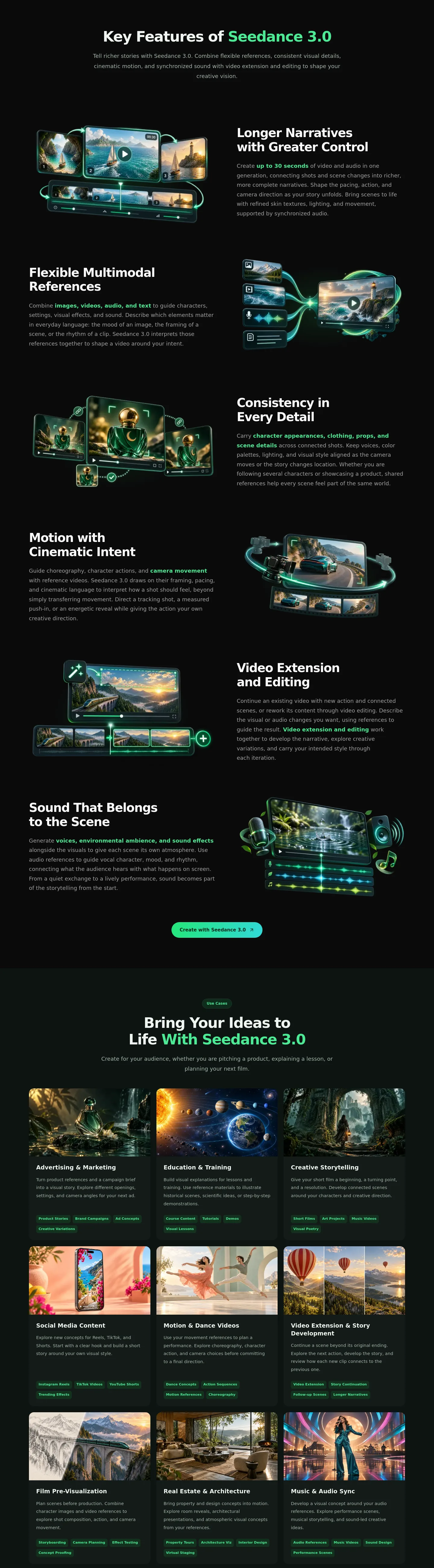 seedance3ai.ai — Features