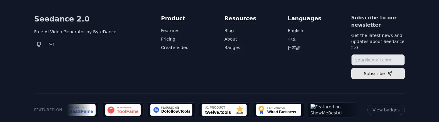 seedancestudio.org — Email Capture