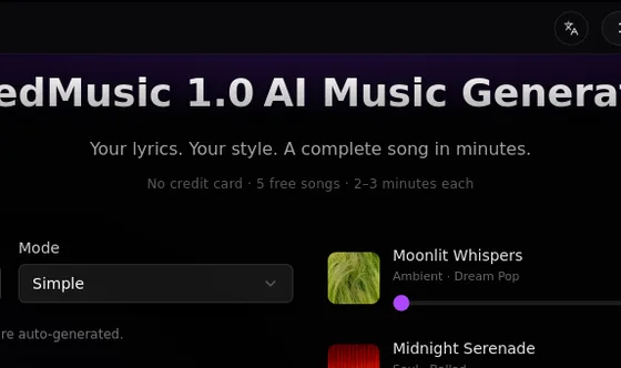No credit card element from seedmusicai.org