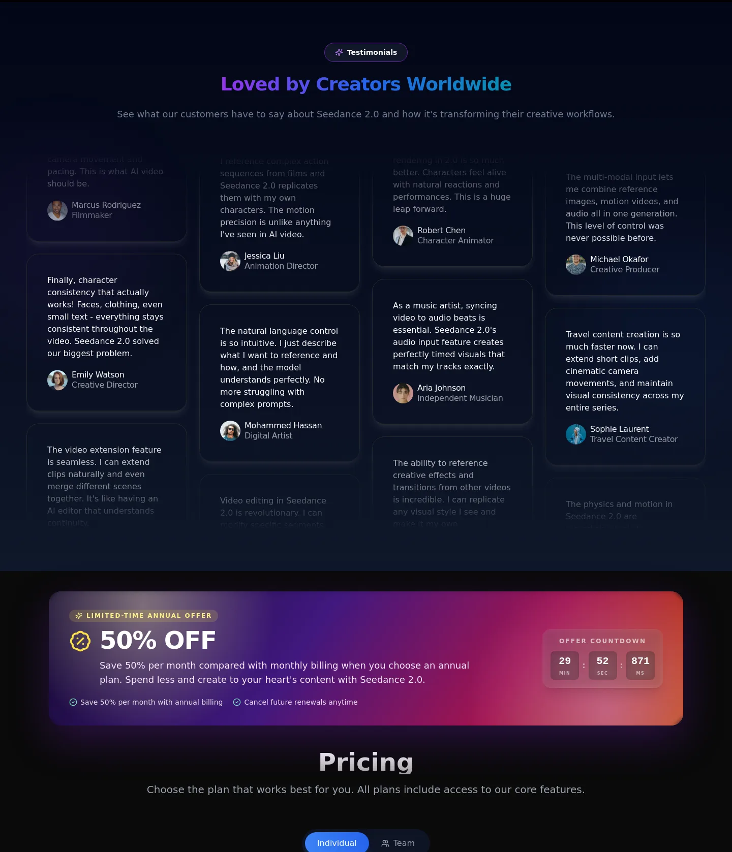 seevio.ai — Logo Wall