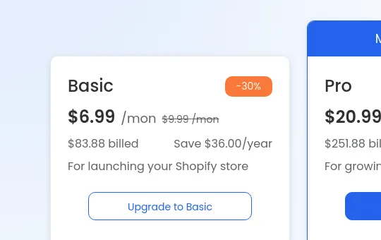 Price anchor element from sellercenter.io