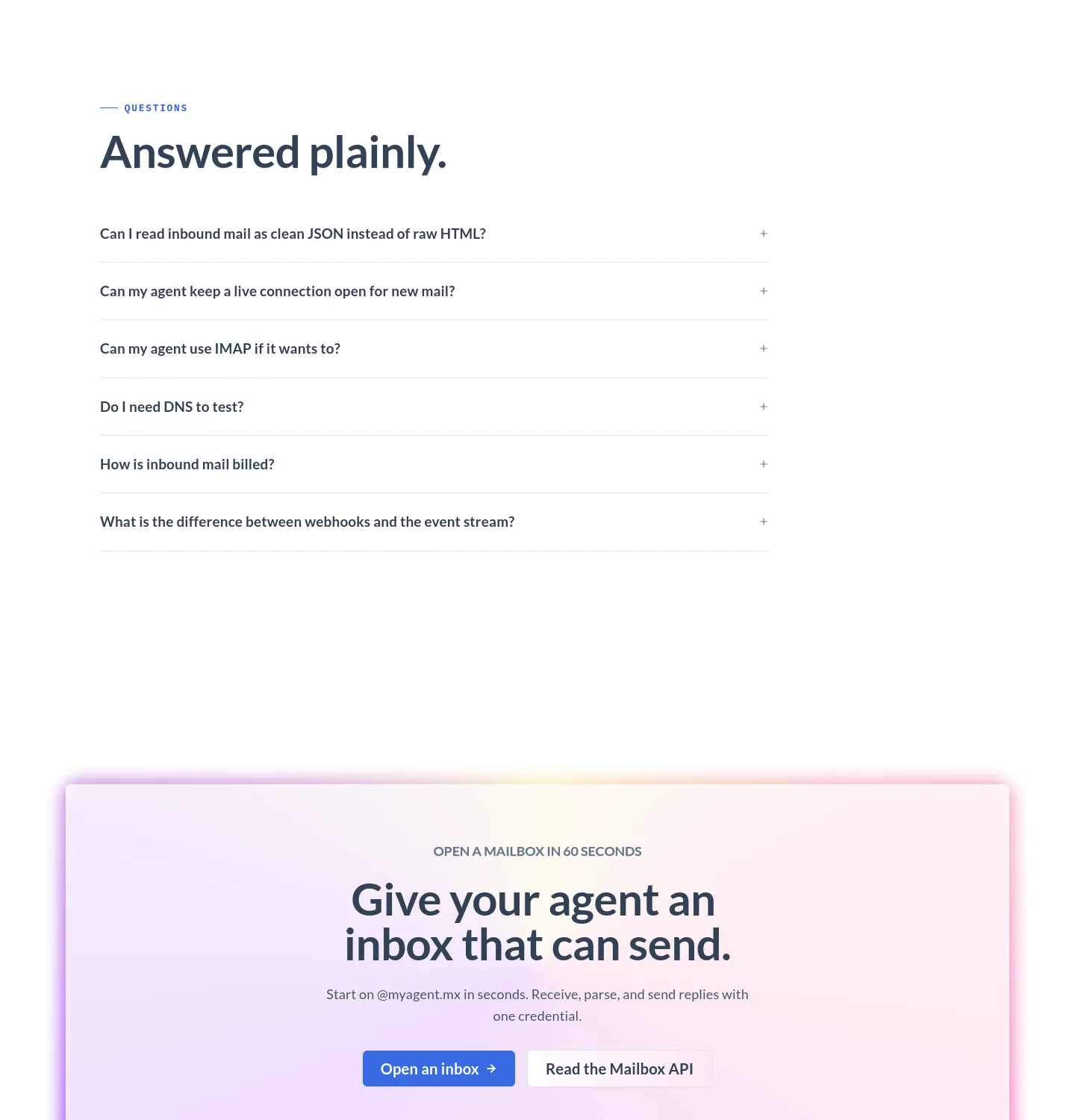 sendmux.ai FAQ section