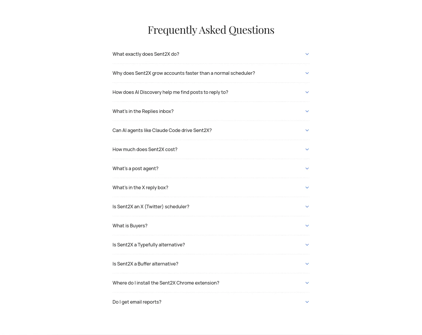 sent2x.com — FAQ