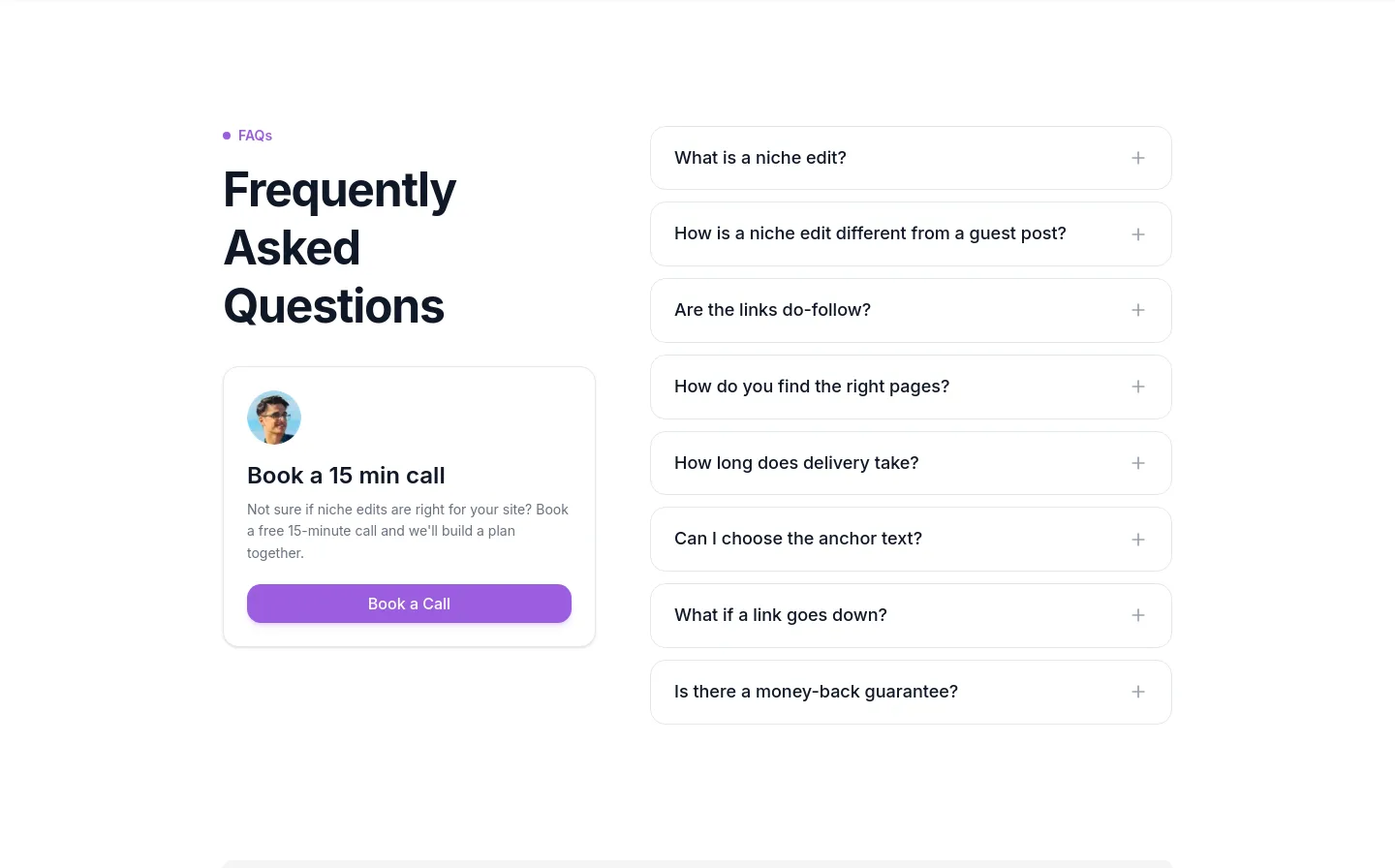 seomode.co FAQ section