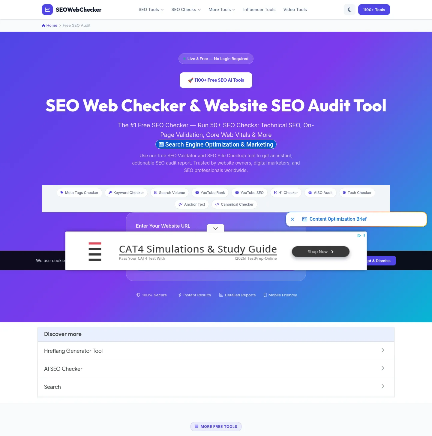 seowebchecker.com — The Objection-Handler