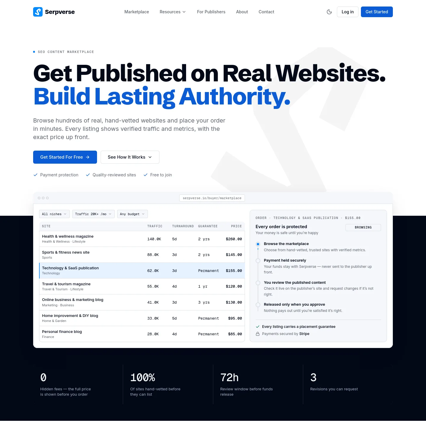 serpverse.io — Hero