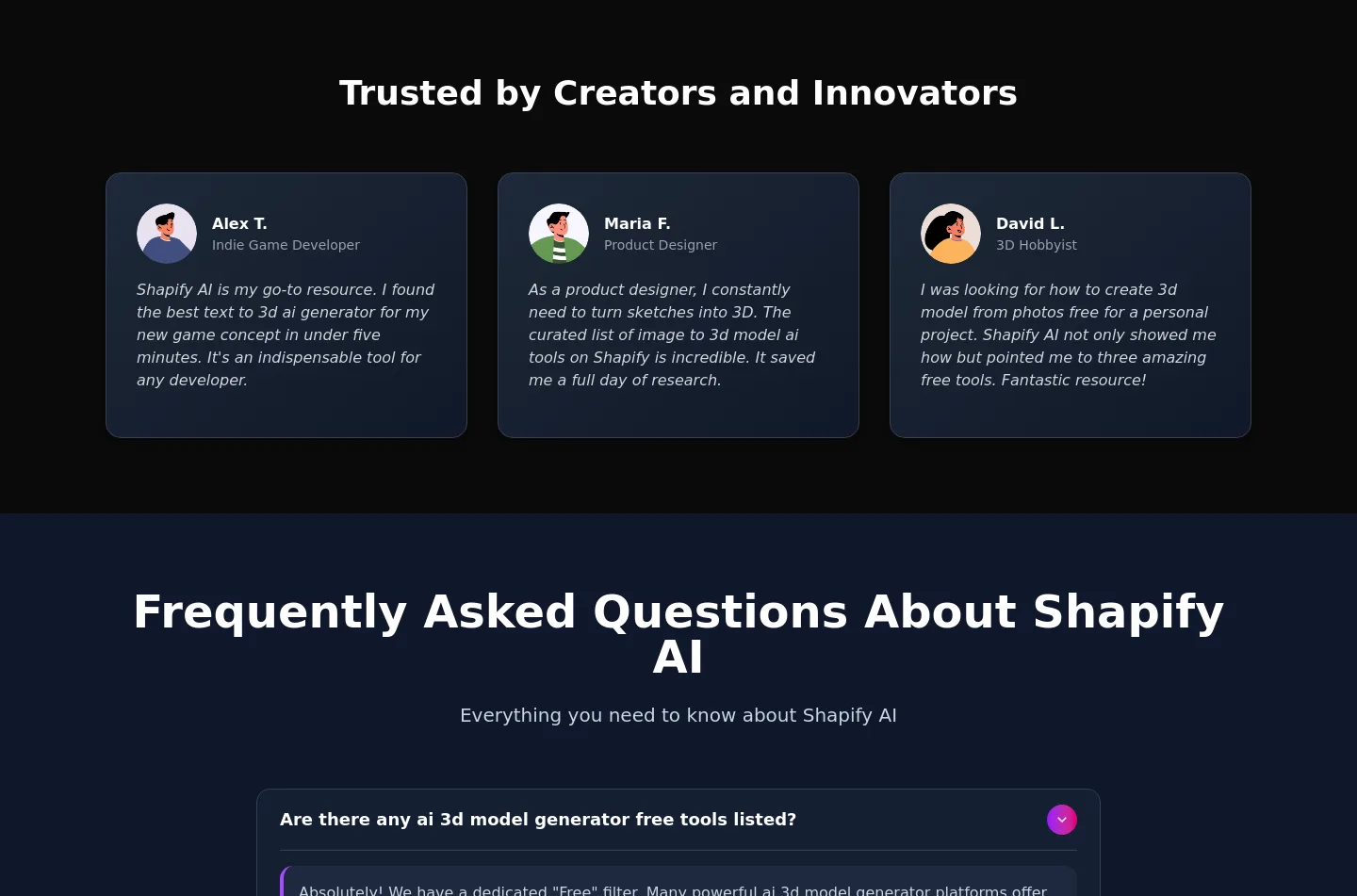 shapify.ai — Logo Wall