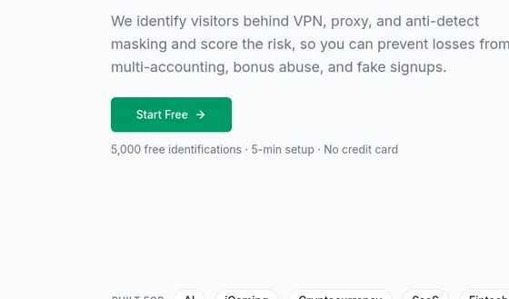 No credit card element from shieldlabs.ai