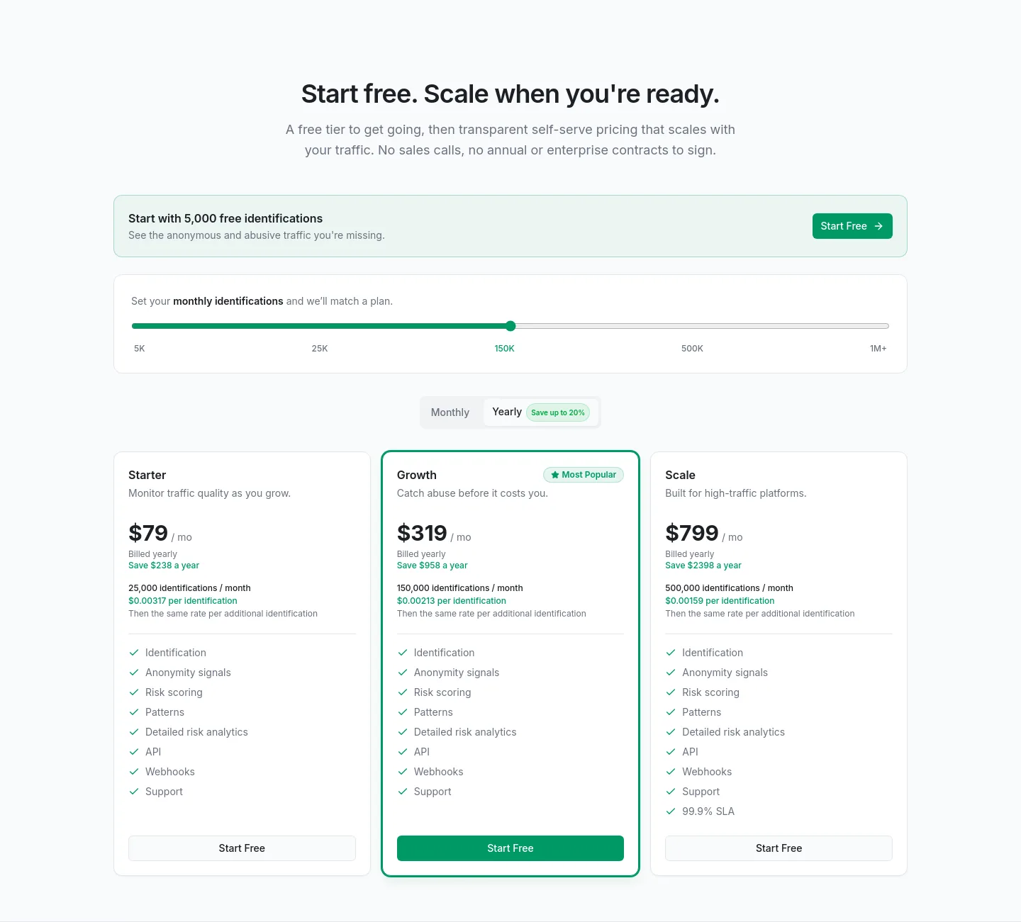 shieldlabs.ai Pricing section