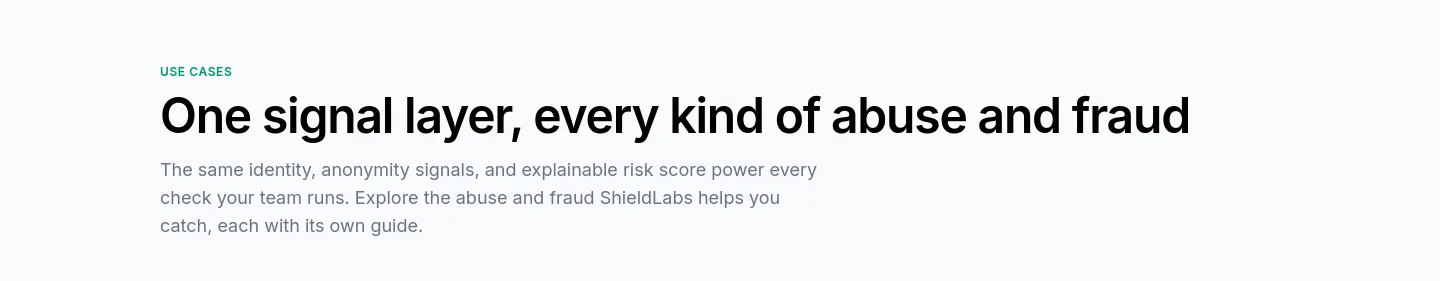shieldlabs.ai Hero section
