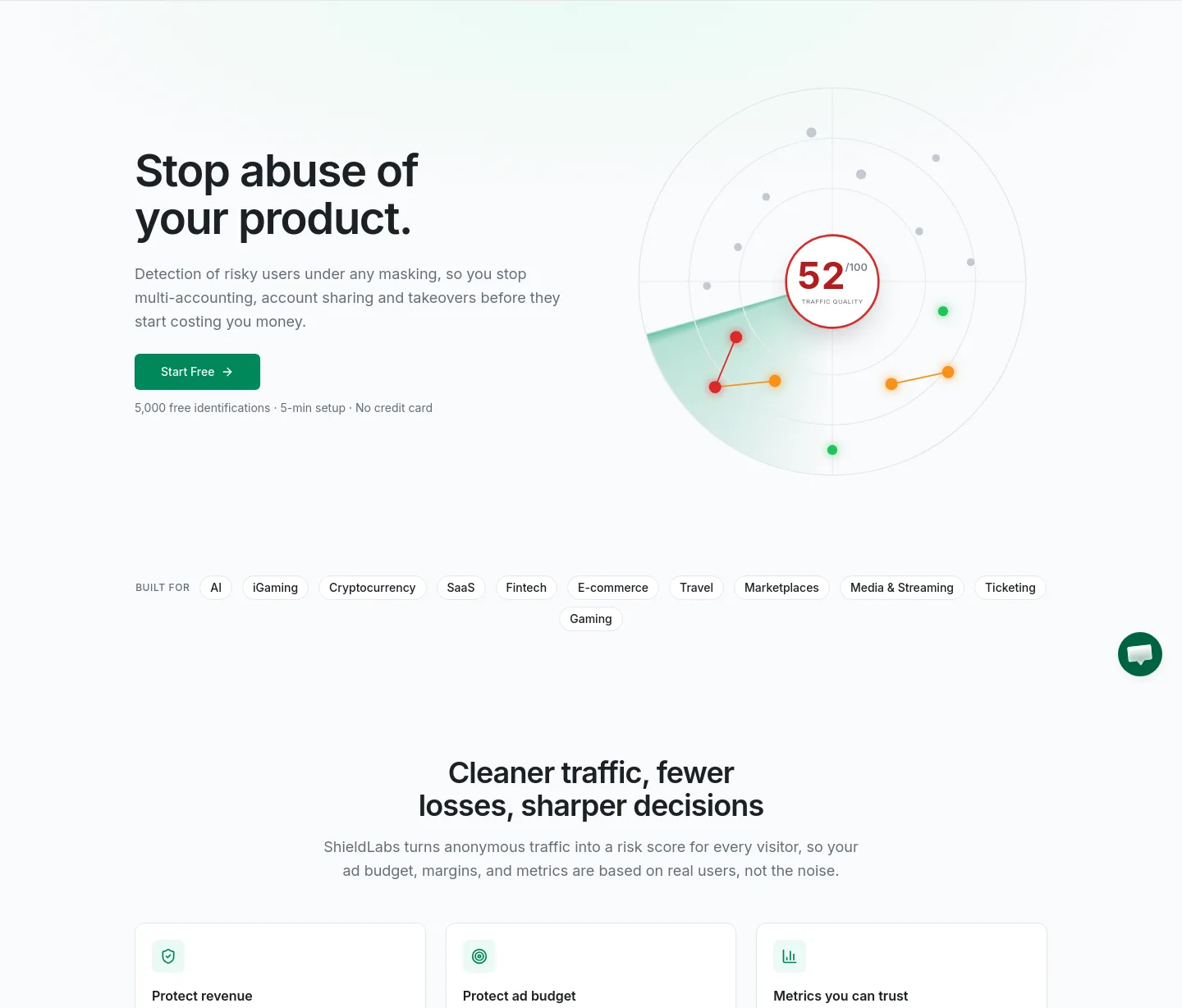 shieldlabs.ai — Hero