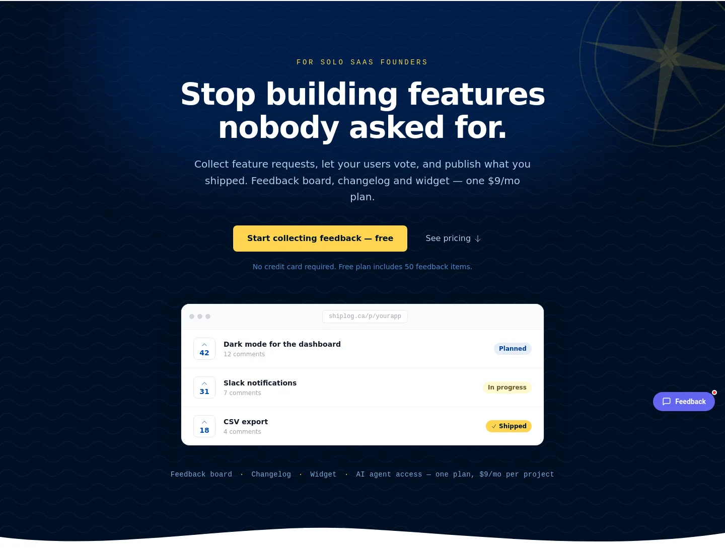 shiplog.ca — Hero