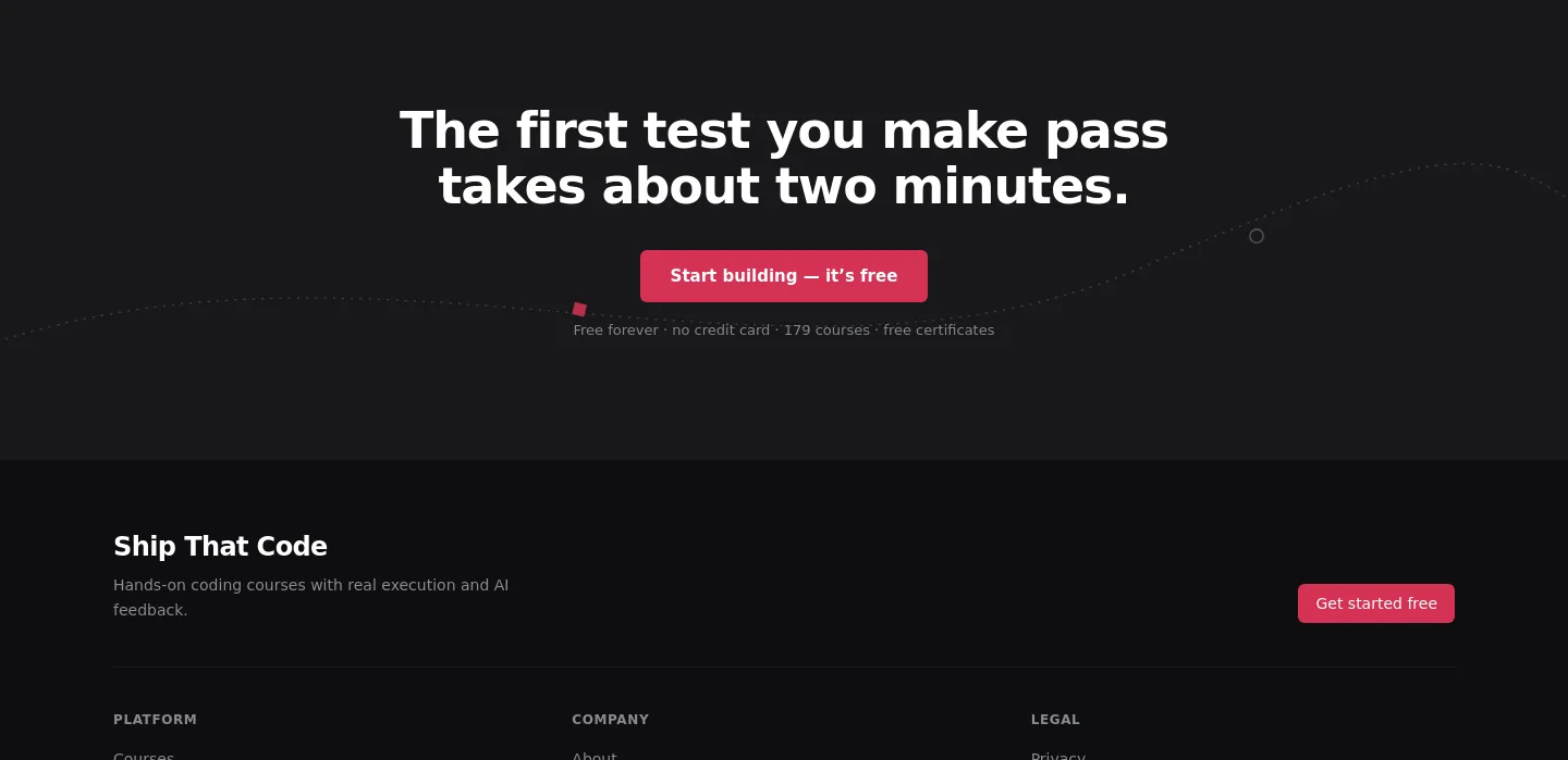 shipthatcode.com CTA section