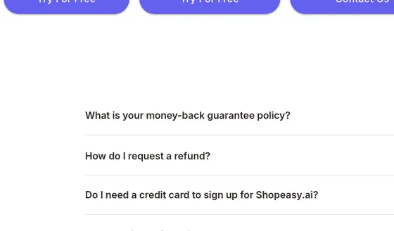 Guarantee element from shopeasy.ai