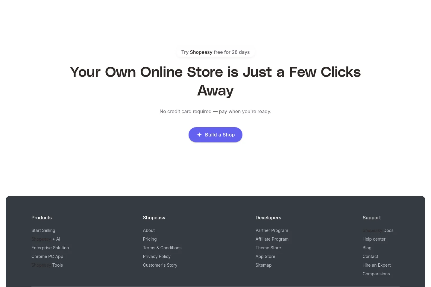 shopeasy.ai — CTA