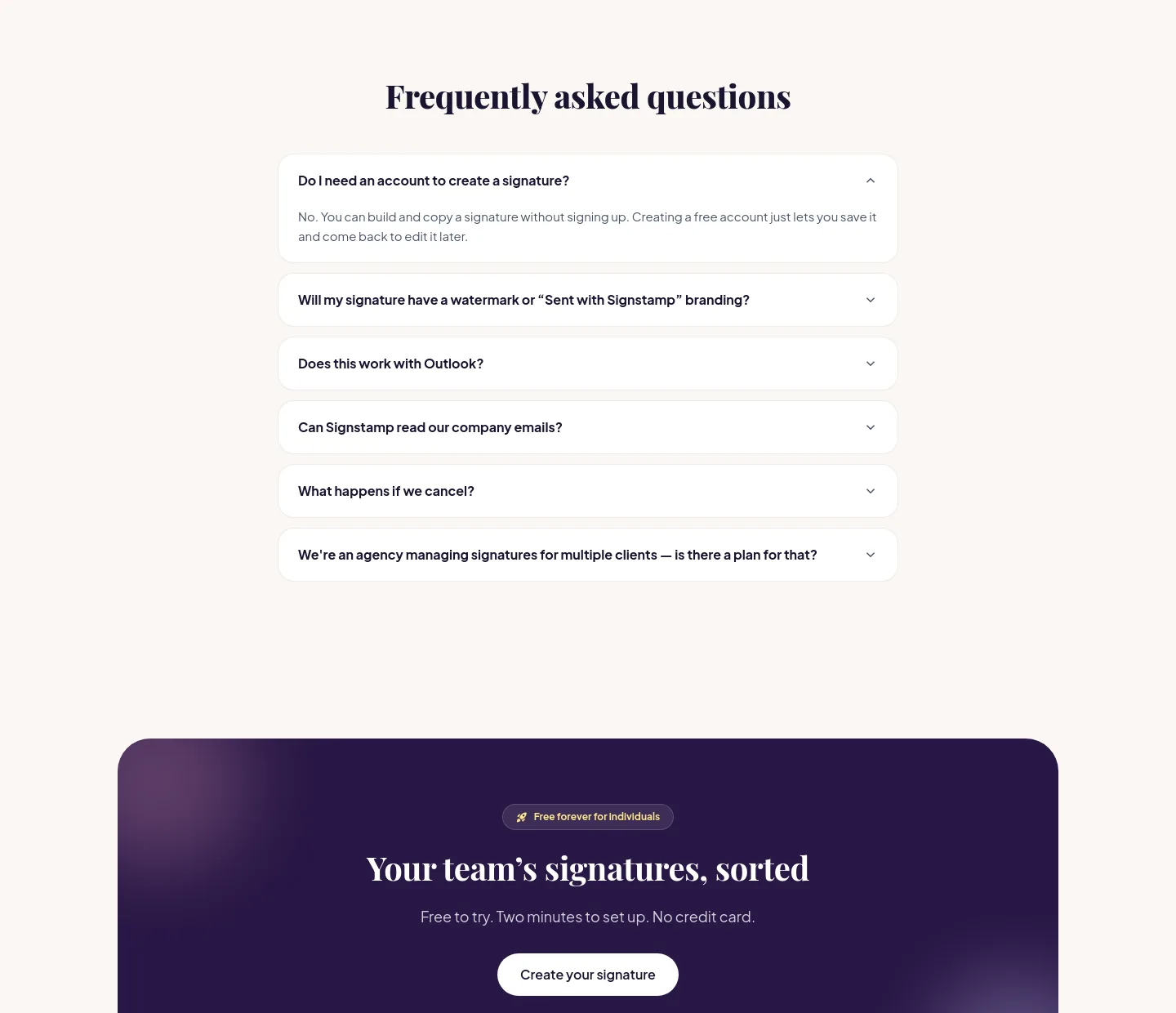 signstamp.co — FAQ