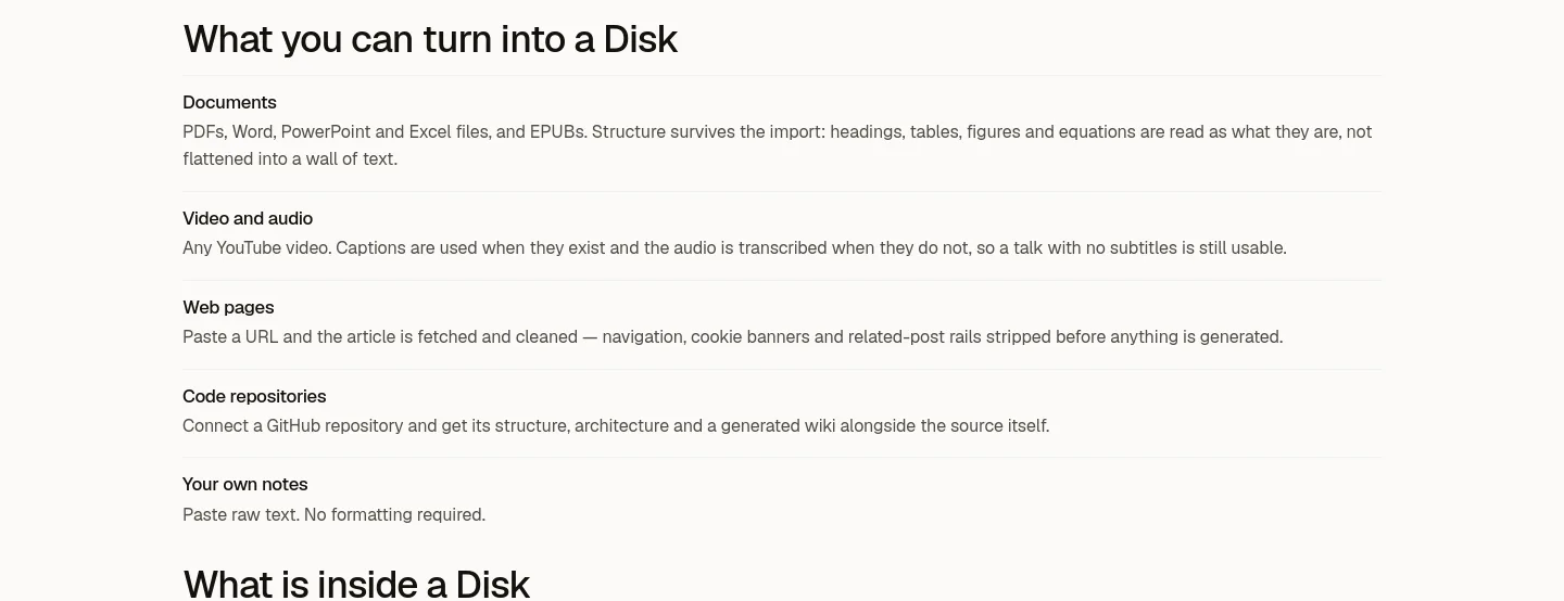 skilldiscs.com — Features