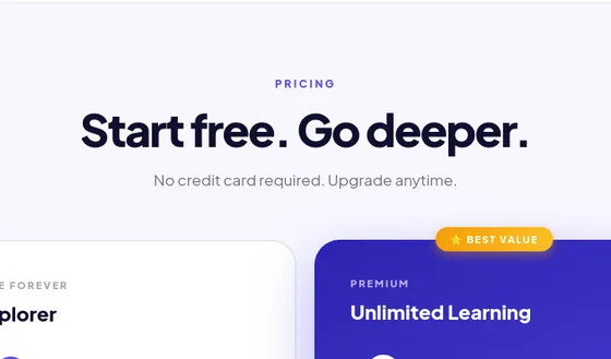No credit card element from snapylearn.com